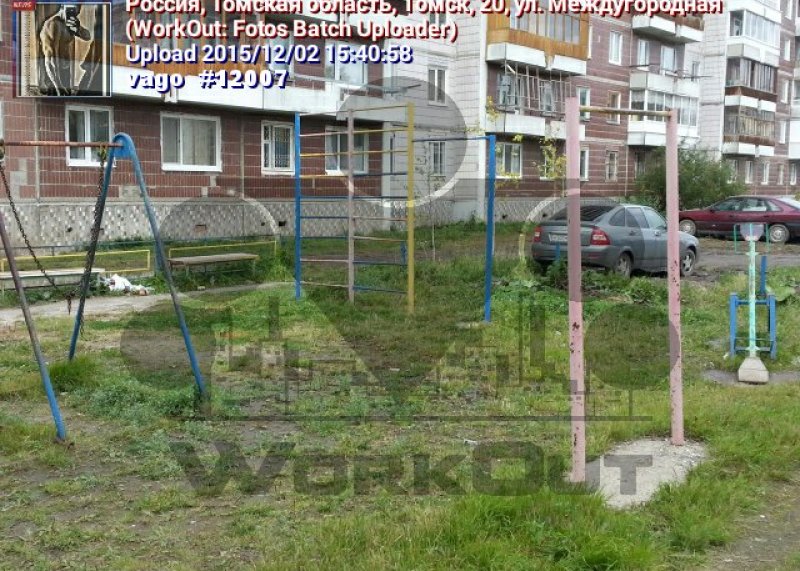 Площадка для воркаута в городе Томск №4617 Маленькая Советская фото